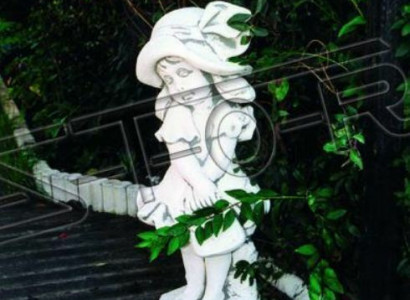 Mädchen 90cm Figur Statue Figuren Skulptur Statuen Garten